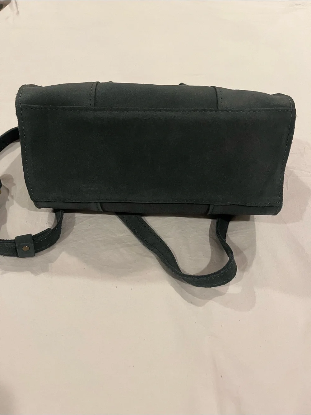 Portland Leather Lola Crossbody Tote - Gray